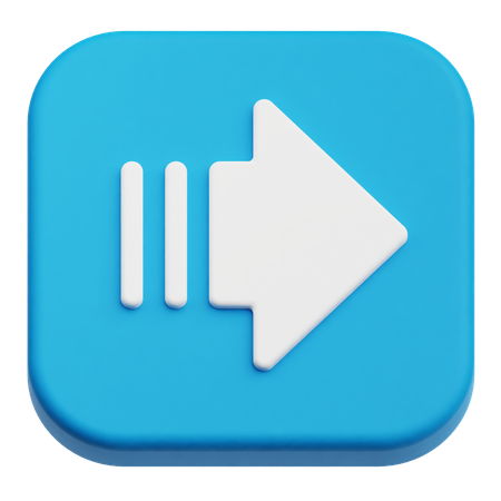 Right Arrow  3D Icon