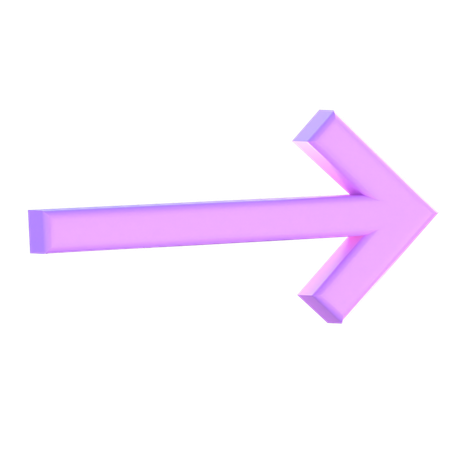 Right Arrow  3D Icon