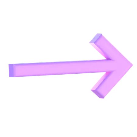 Right Arrow  3D Icon