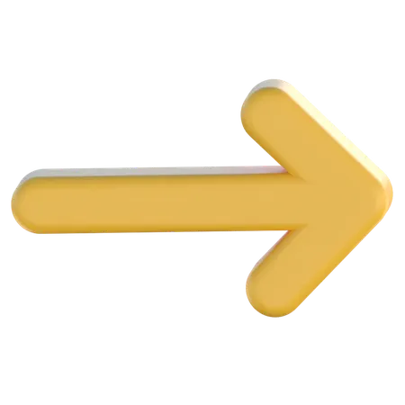 Right Arrow  3D Icon