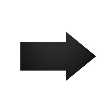 Right Arrow  3D Icon