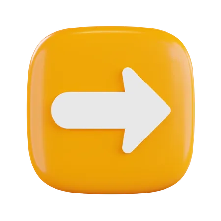 Right Arrow  3D Icon