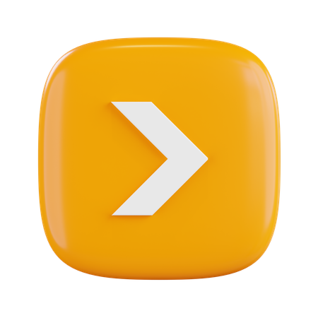 Right Arrow  3D Icon