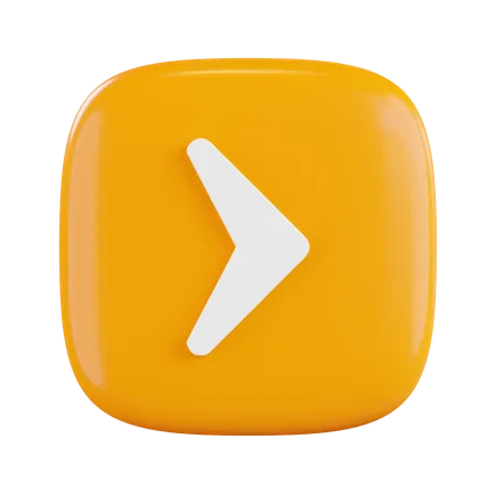 Right Arrow  3D Icon