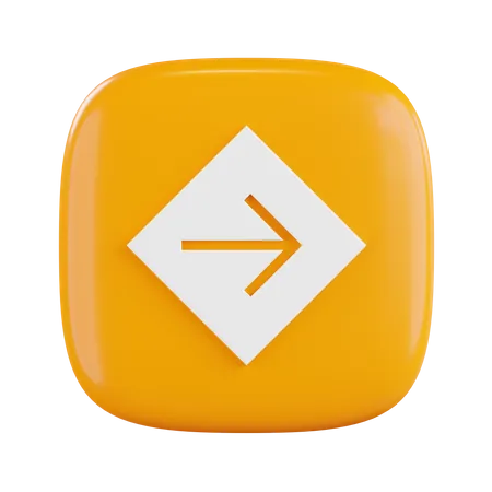 Right Arrow  3D Icon