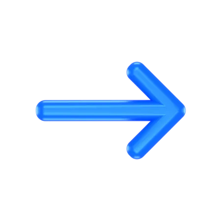 Right Arrow  3D Icon