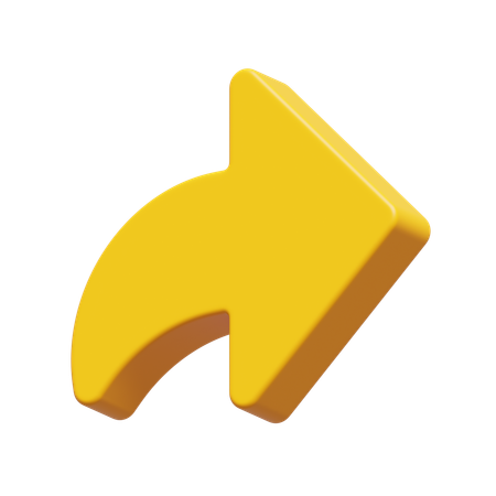 Right Arrow  3D Icon