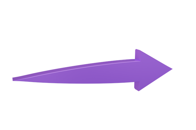 Right Arrow  3D Icon