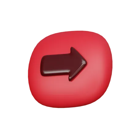 Right Arrow  3D Icon