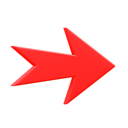 Right Arrow  3D Icon