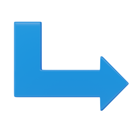 Right Arrow  3D Icon