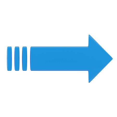 Right Arrow  3D Icon