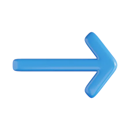 Right Arrow  3D Icon