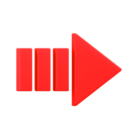 Right Arrow  3D Icon