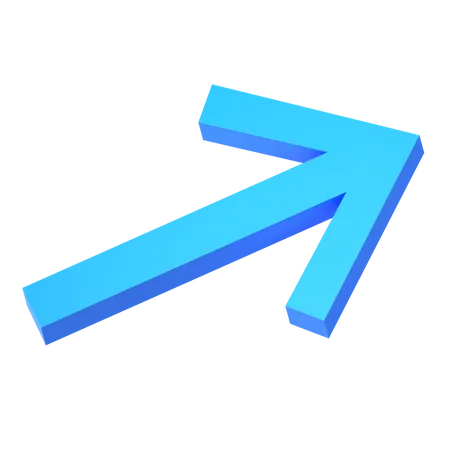 Right Arrow  3D Icon