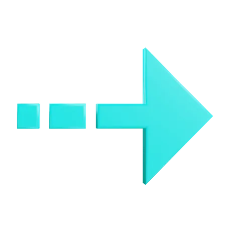 Right Arrow  3D Icon