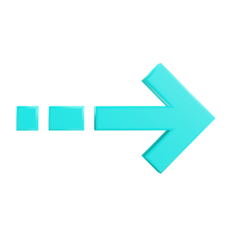 Right Arrow  3D Icon