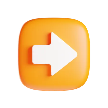 Right Arrow  3D Icon