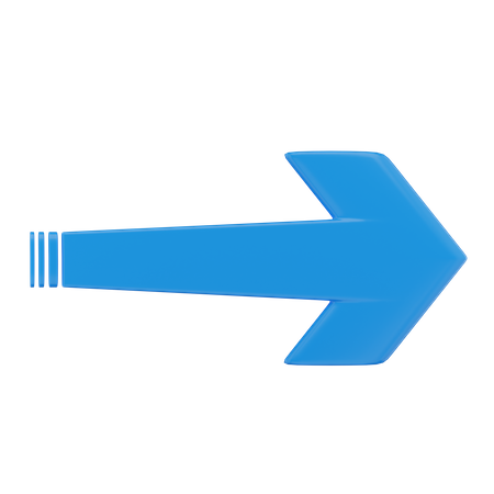 Right Arrow  3D Icon