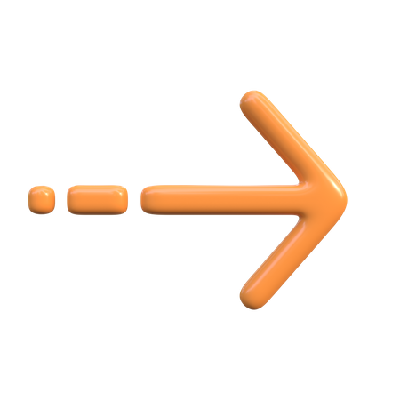 Right Arrow  3D Icon