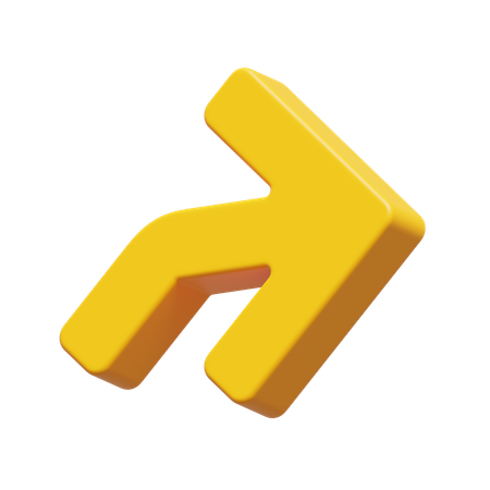 Right Arrow  3D Icon