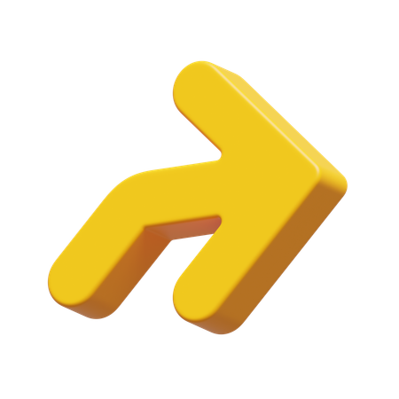 Right Arrow  3D Icon