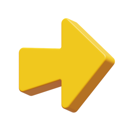 Right Arrow  3D Icon