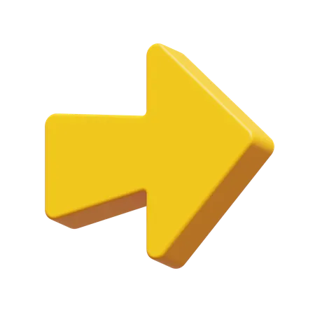 Right Arrow  3D Icon