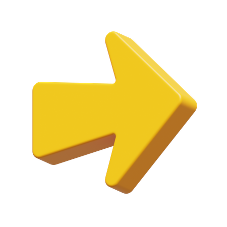 Right Arrow  3D Icon