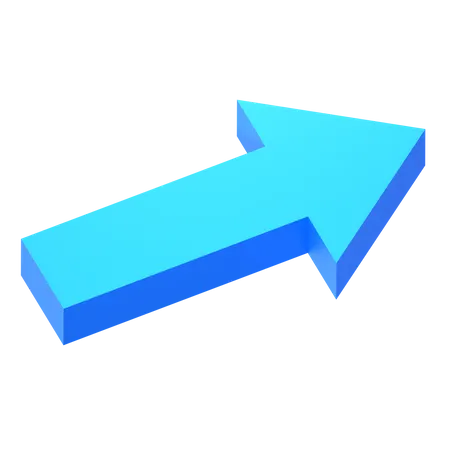 Right Arrow  3D Icon