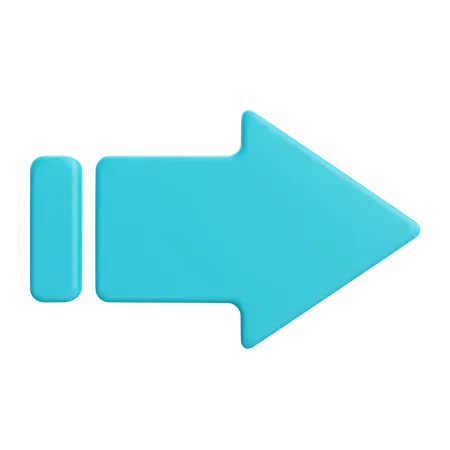 Right Arrow  3D Icon