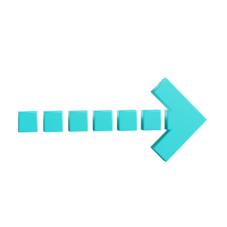 Right Arrow  3D Icon