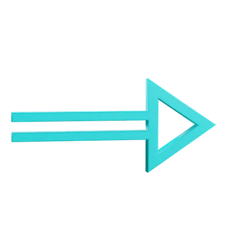 Right Arrow  3D Icon