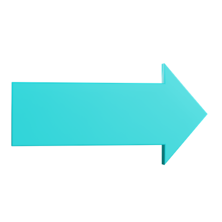 Right Arrow  3D Icon