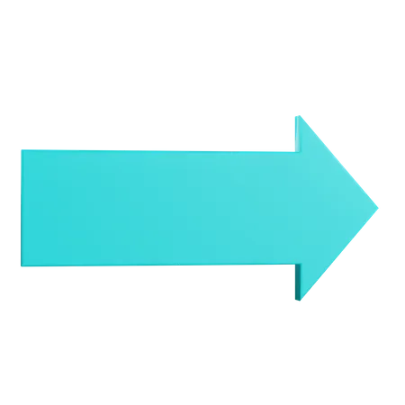 Right Arrow  3D Icon