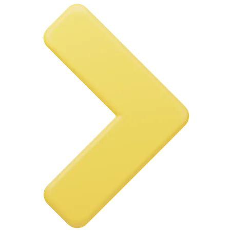 Right Arrow  3D Icon