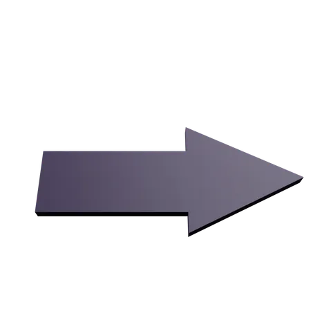 Right Arrow  3D Icon