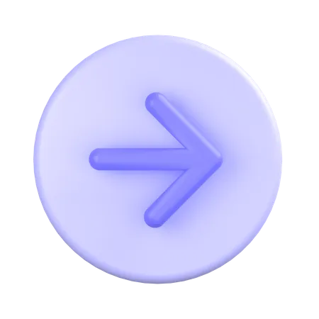 Right-arrow  3D Icon