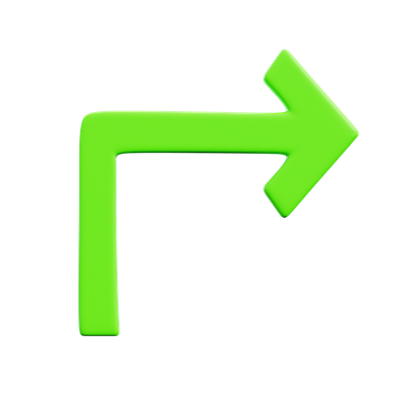 Right Arrow  3D Icon