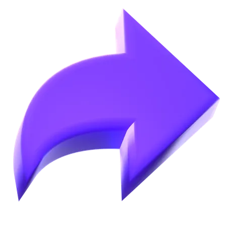 Right Arrow  3D Icon