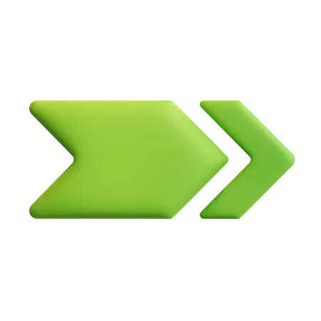 Right arrow  3D Icon