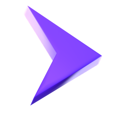 Right Arrow  3D Icon