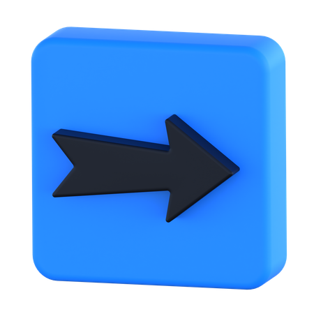 Right Arrow  3D Icon