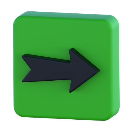 Right Arrow  3D Icon