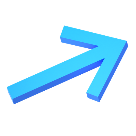 Right Arrow  3D Icon