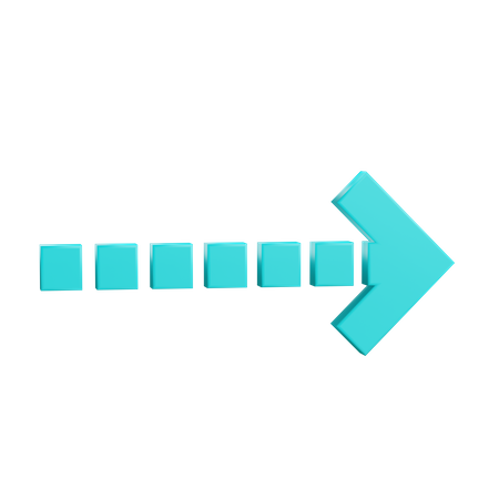 Right Arrow  3D Icon