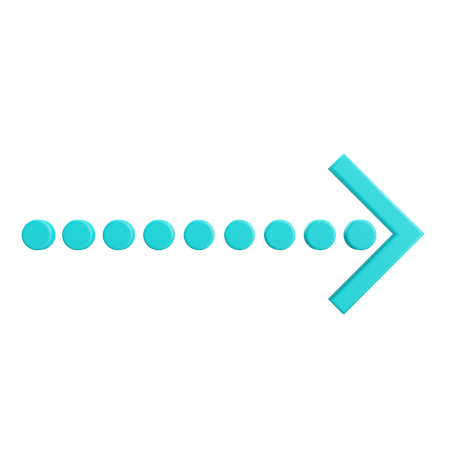 Right Arrow  3D Icon