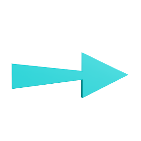 Right Arrow  3D Icon