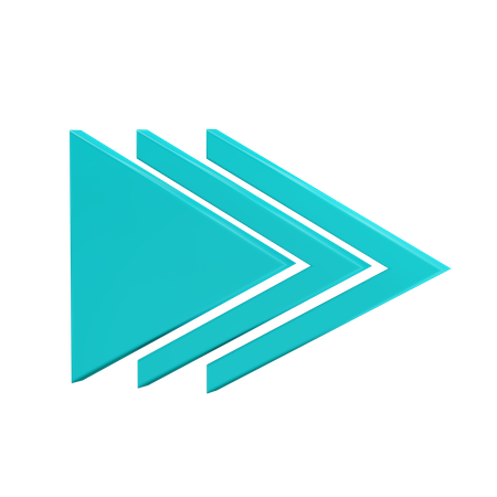 Right Arrow  3D Icon