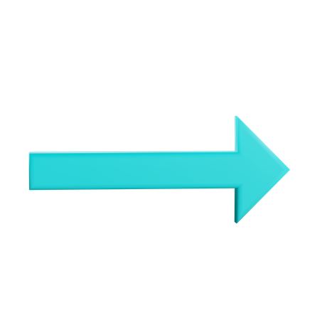 Right Arrow  3D Icon
